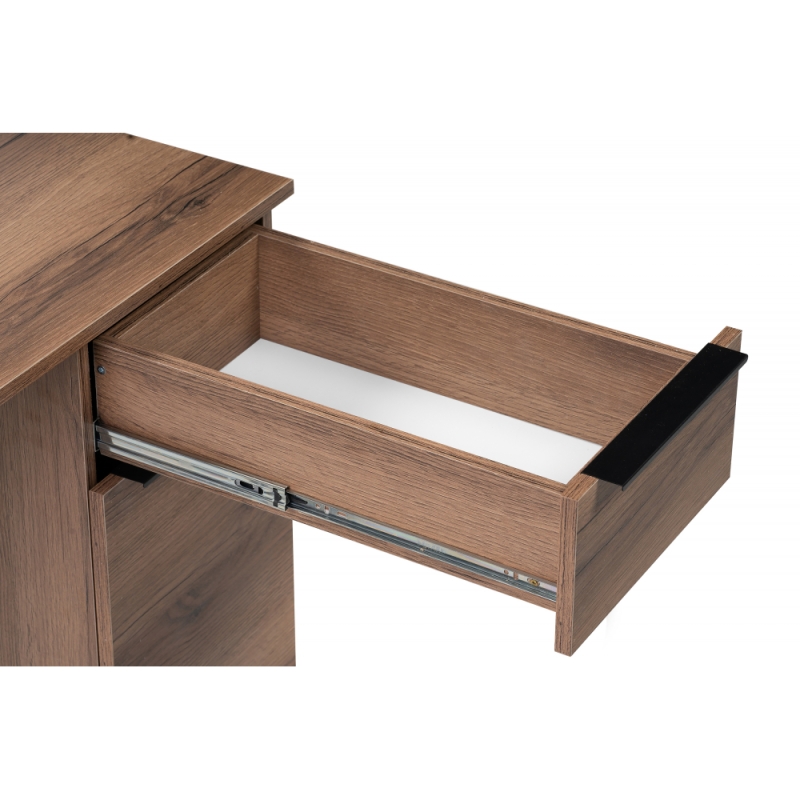 Письменный стол Бэтти Лофт 116х60х75 дуб делано темный / черный