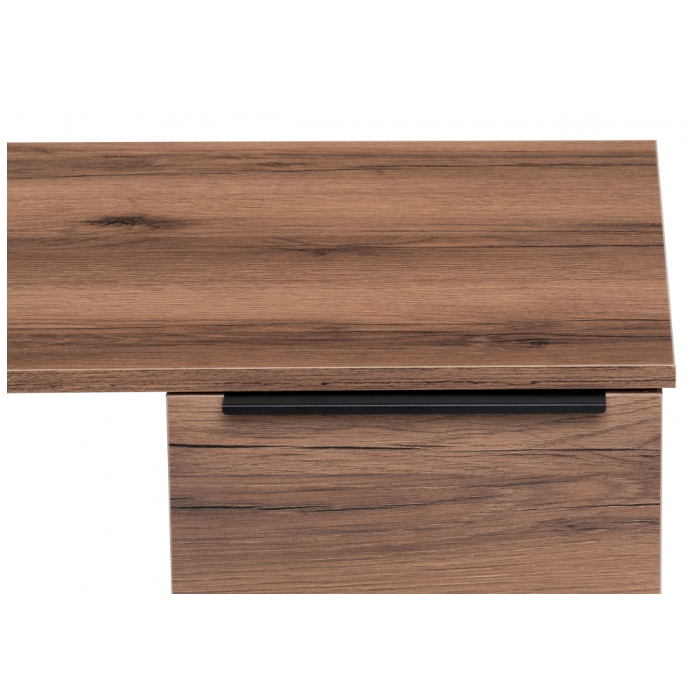 Письменный стол Бэтти Лофт 116х60х75 дуб делано темный / черный