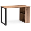 Письменный стол Битти Лофт 116х60х75 дуб делано темный / черный матовый