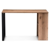 Письменный стол Битти Лофт 116х60х75 дуб делано темный / черный матовый