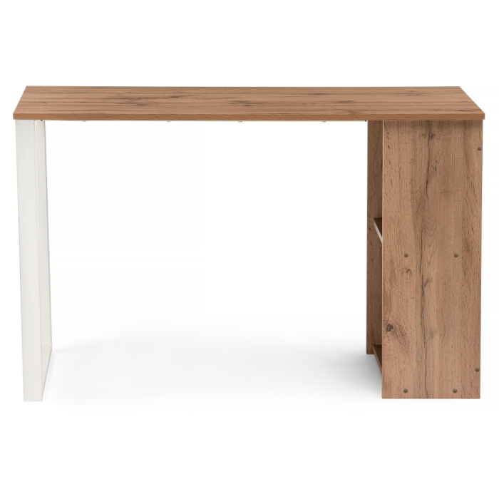 Письменный стол Битти Лофт 116х60х75 дуб вотан / белый матовый