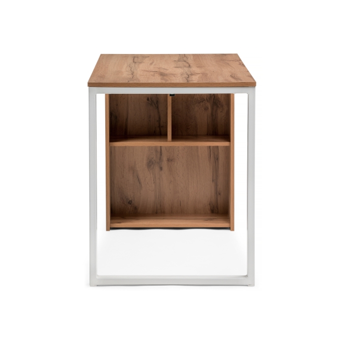 Письменный стол Битти Лофт 116х60х75 дуб вотан / белый матовый