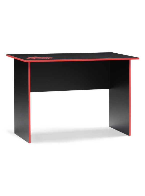 Письменный стол Эрмтрауд 110х60х75 черный / красный