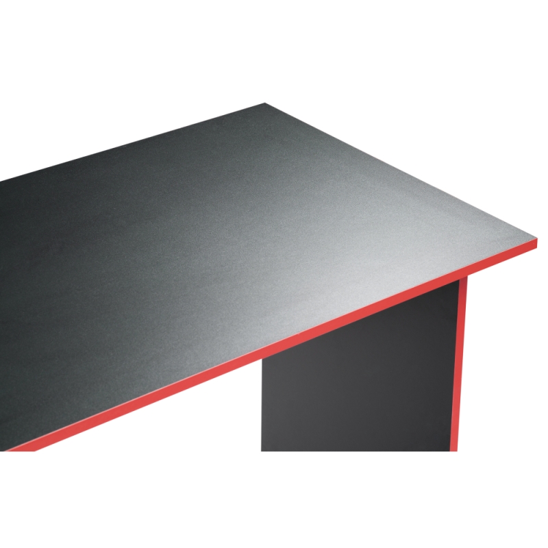 Письменный стол Эрмтрауд 110х60х75 черный / красный