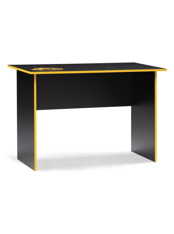 Письменный стол Эрмтрауд 110х60х75 черный / желтый