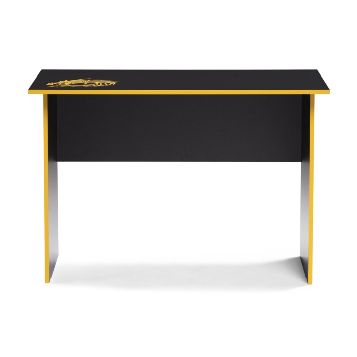 Письменный стол Эрмтрауд 110х60х75 черный / желтый