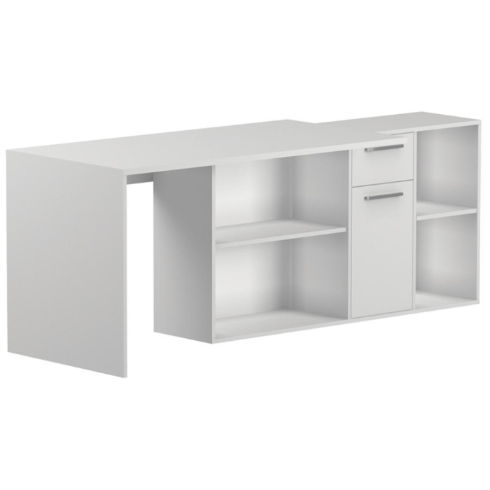 Письменный стол Лайт 03.245F белый гладкий 101