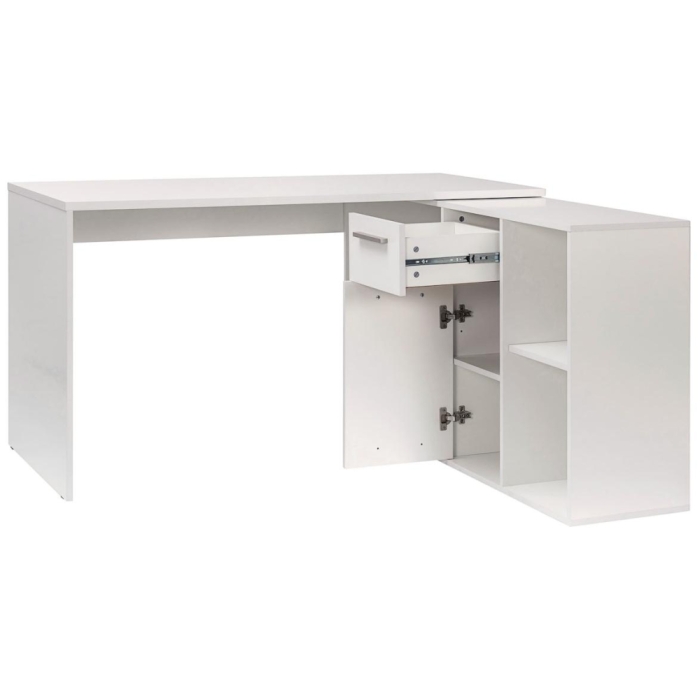 Письменный стол Лайт 03.245F белый гладкий 101