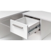 Письменный стол Лайт 03.245F белый гладкий 101
