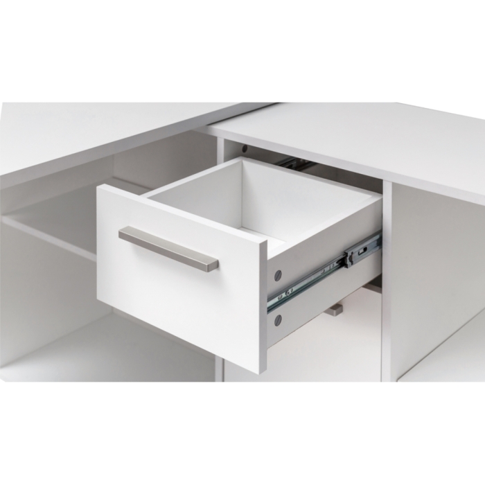 Письменный стол Лайт 03.245F белый гладкий 101