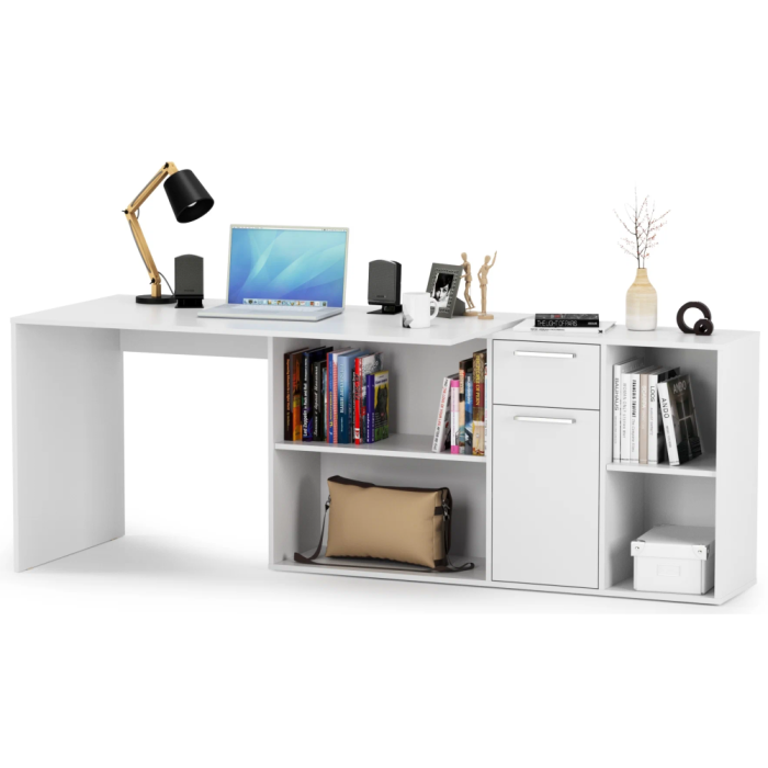 Письменный стол Лайт 03.245F белый гладкий 101