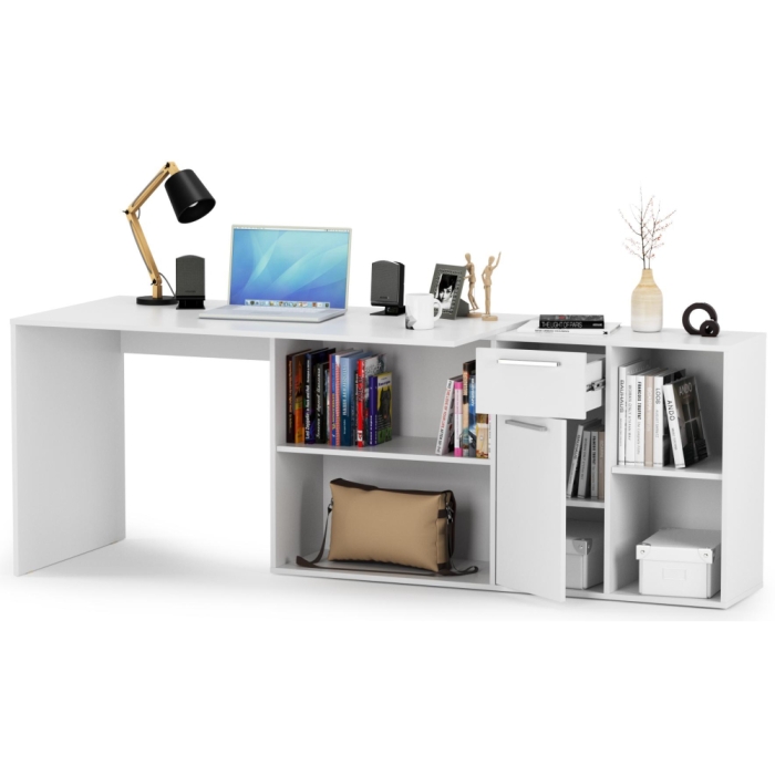 Письменный стол Лайт 03.245F белый гладкий 101