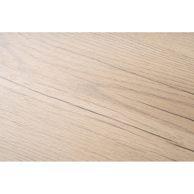 Письменный стол Леон Лофт 110х55х75 дуб делано светлый / матовый белый