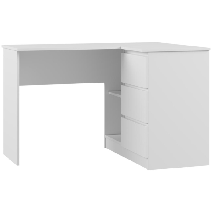 Письменный стол Мадера 1244 124х85х77 лдсп белый