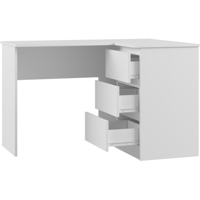 Письменный стол Мадера 1244 124х85х77 лдсп белый