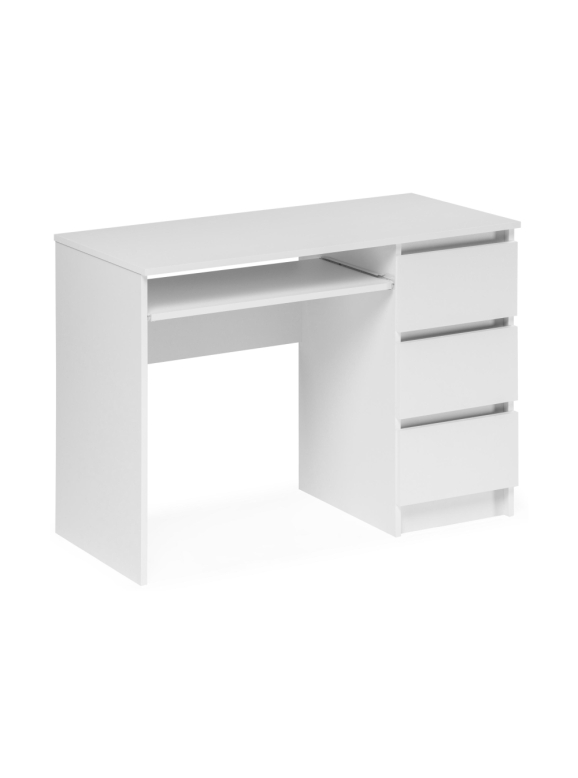 Письменный стол Мадера СМП 105х50х75 правый белый