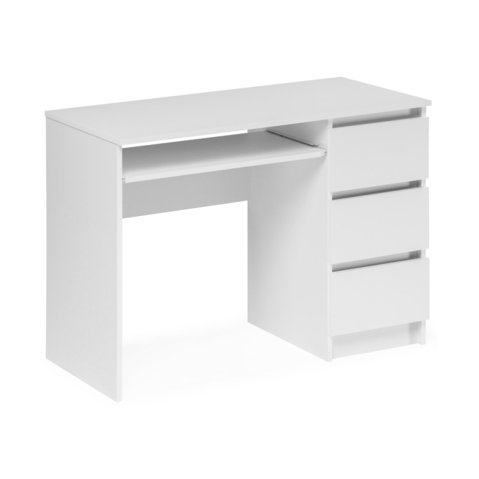Письменный стол Мадера СМП 105х50х75 правый белый