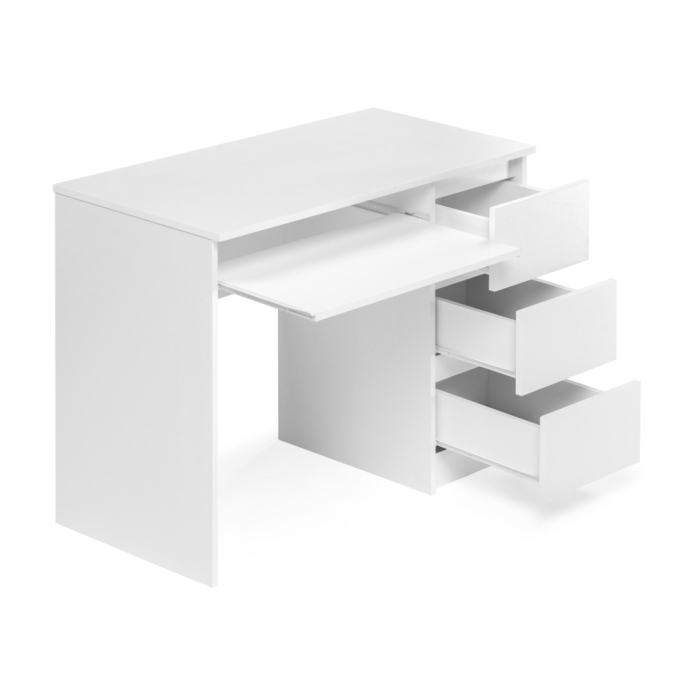 Письменный стол Мадера СМП 105х50х75 правый белый