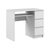 Письменный стол Мадера СМП 90х50х77 правый лдсп белый