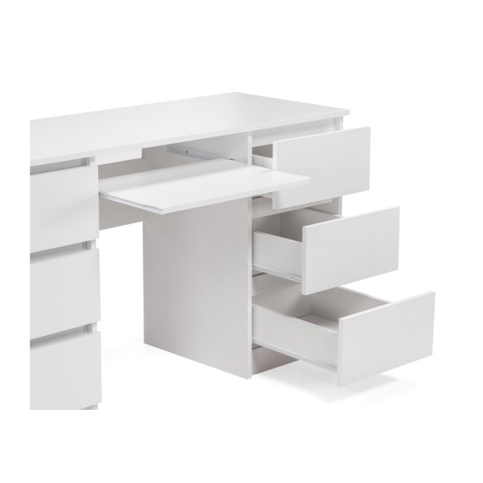Письменный стол Мадера СМП2.6 135х50х77 лдсп белый