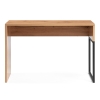 Письменный стол Ниа 115х60 дуб вотан / черный матовый