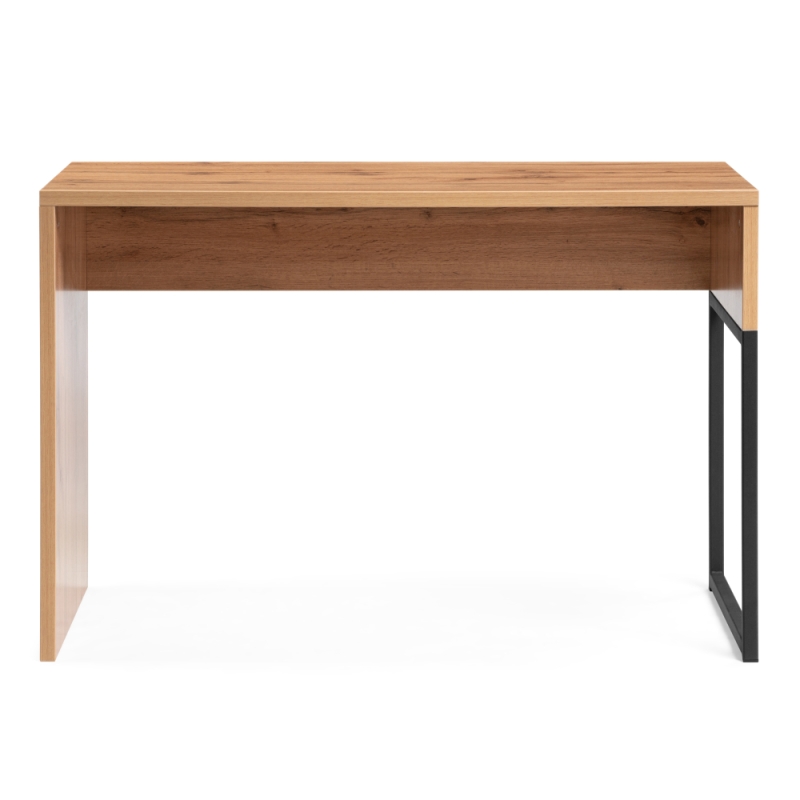 Письменный стол Ниа 115х60 дуб вотан / черный матовый