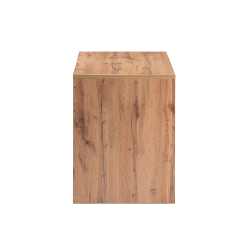 Письменный стол Ниа 115х60 дуб вотан / черный матовый