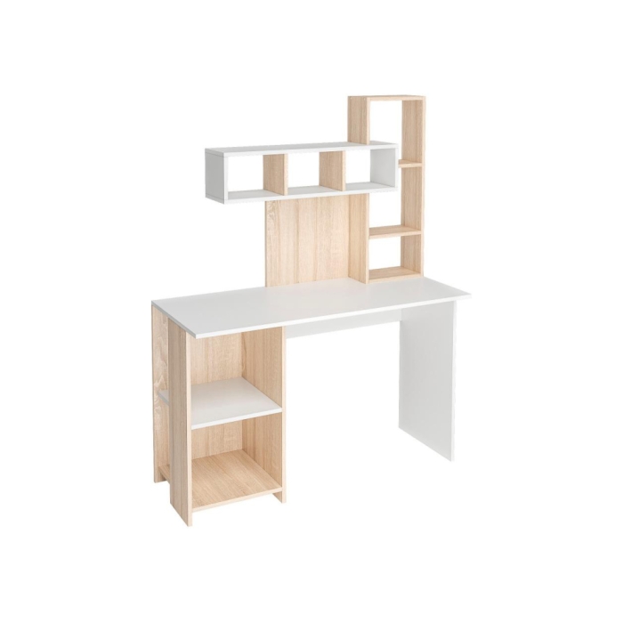 Письменный стол Эфес 120х50х55 дуб сонома / белый