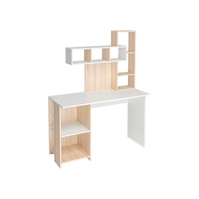 Письменный стол Эфес 120х50х55 дуб сонома / белый