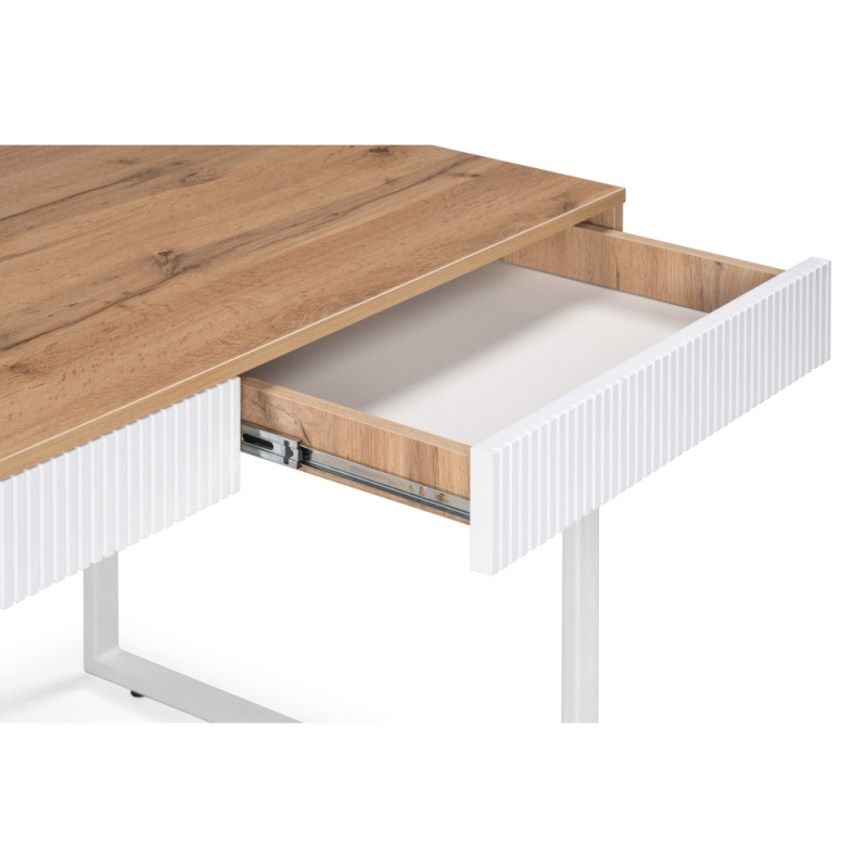 Письменный стол Реус 115х70х77 дуб вотан / белый