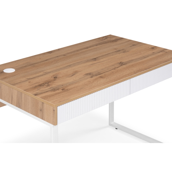 Письменный стол Реус 115х70х77 дуб вотан / белый