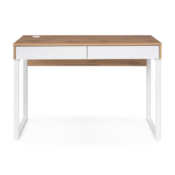 Письменный стол Реус 115х70х77 дуб вотан / белый