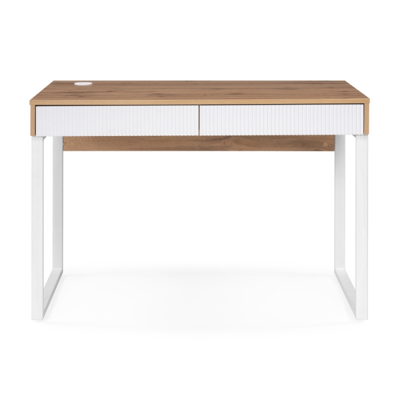 Письменный стол Реус 115х70х77 дуб вотан / белый