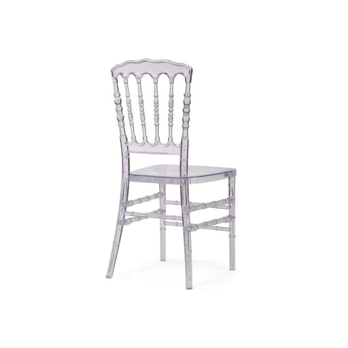 Пластиковый стул Chiavari 1 clear white