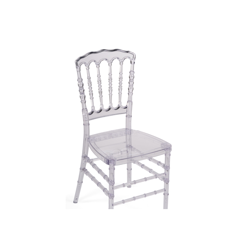 Пластиковый стул Chiavari 1 clear white