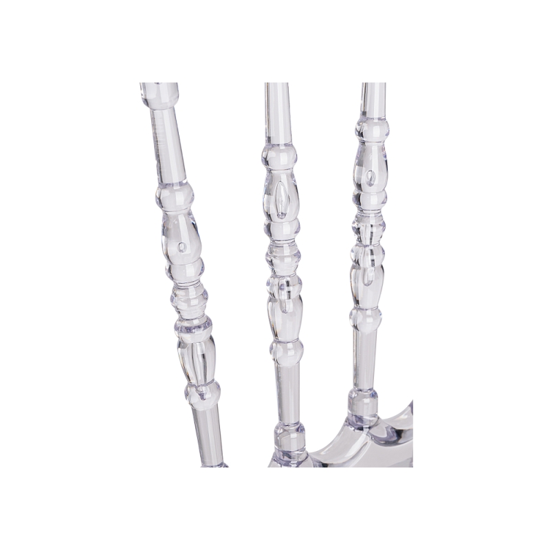 Пластиковый стул Chiavari 1 clear white