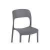 Пластиковый стул Эгри серый