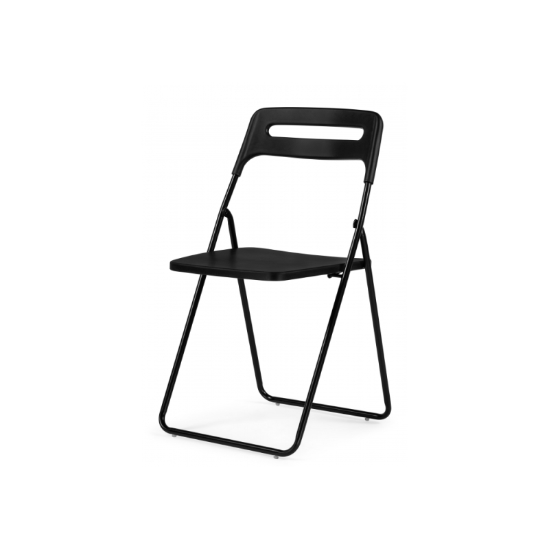 Пластиковый стул Fold складной black