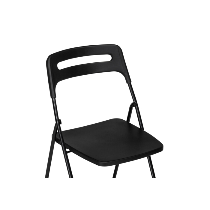 Пластиковый стул Fold складной black