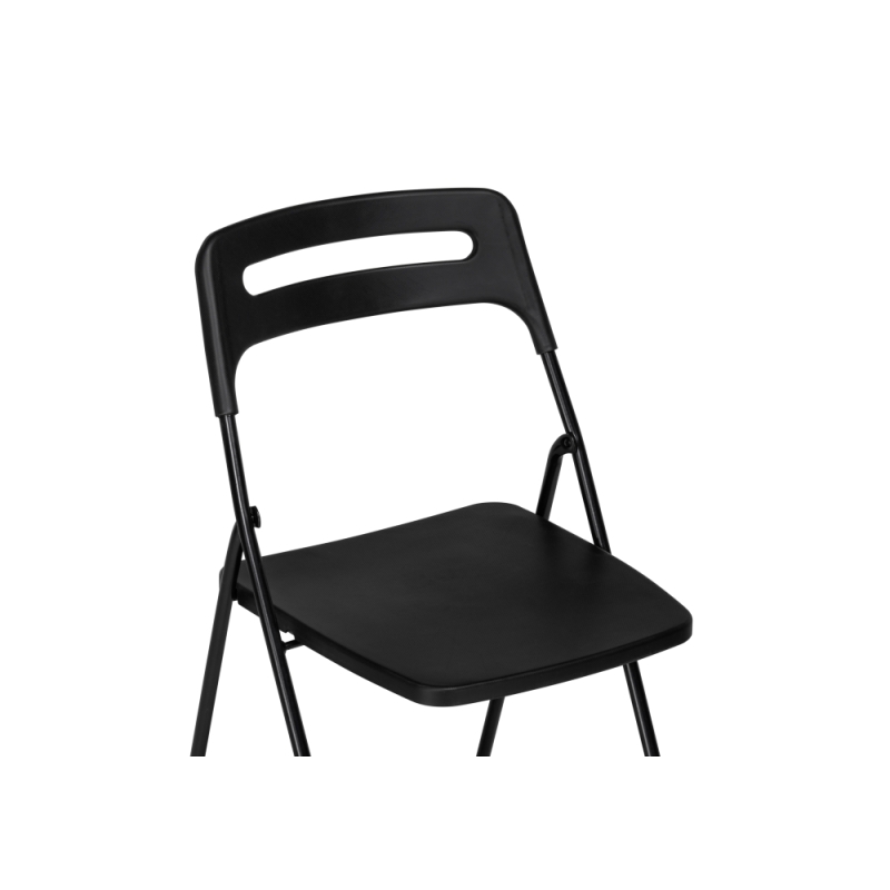 Пластиковый стул Fold складной black