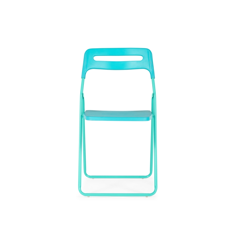 Пластиковый стул Fold складной blue