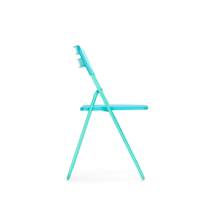 Пластиковый стул Fold складной blue