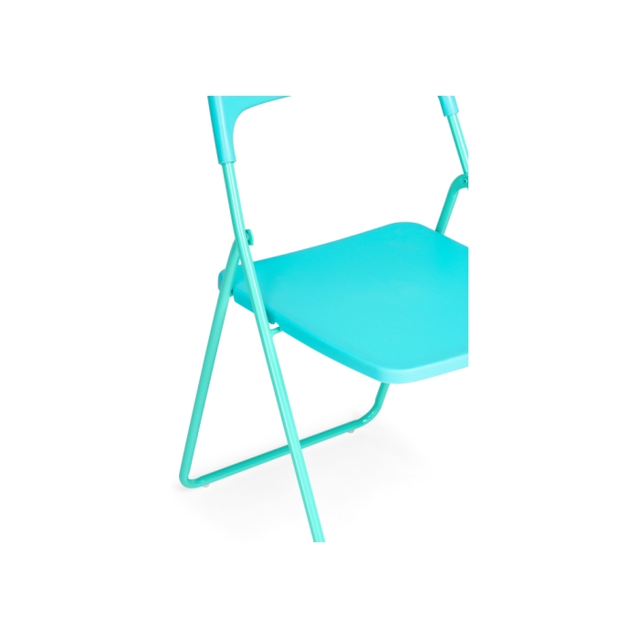 Пластиковый стул Fold складной blue