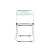 Пластиковый стул Fold складной clear gray-blue
