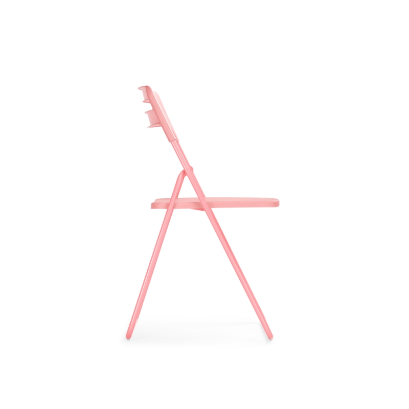 Пластиковый стул Fold складной pink
