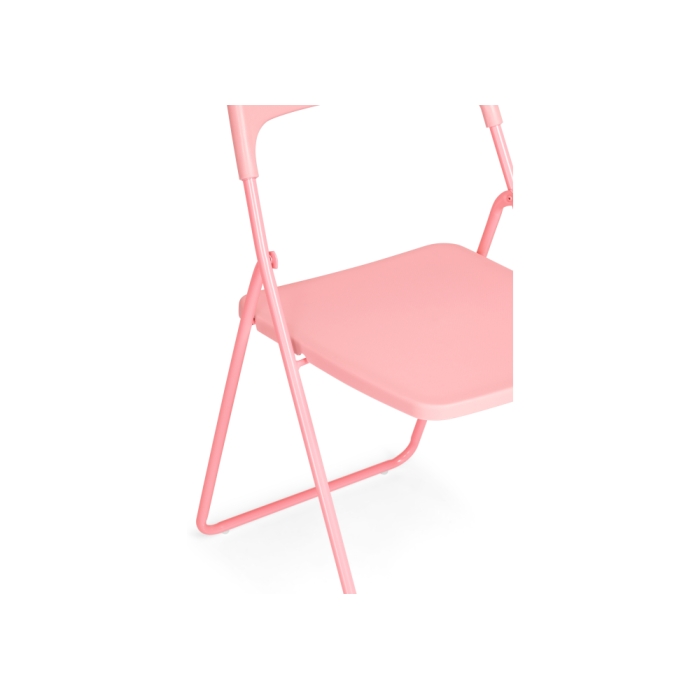 Пластиковый стул Fold складной pink