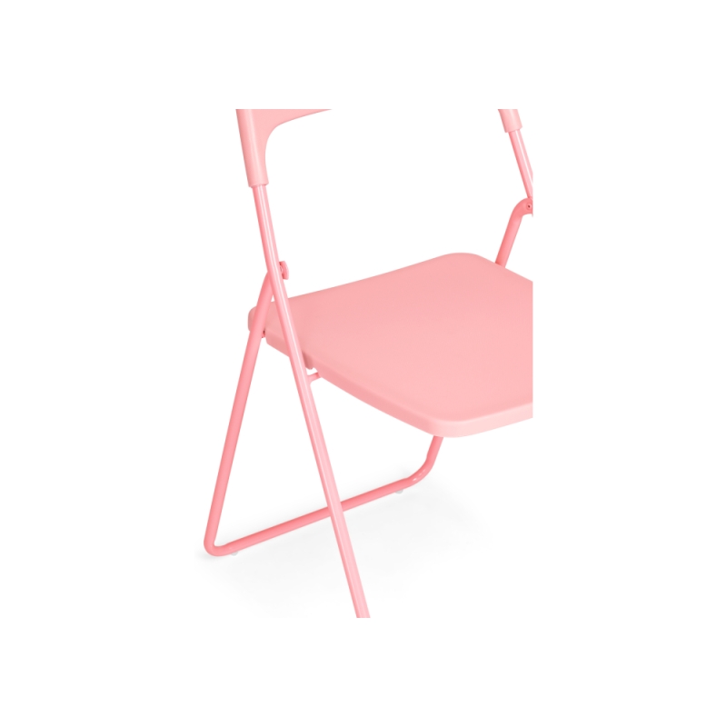 Пластиковый стул Fold складной pink