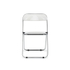 Пластиковый стул Fold складной white / chrome