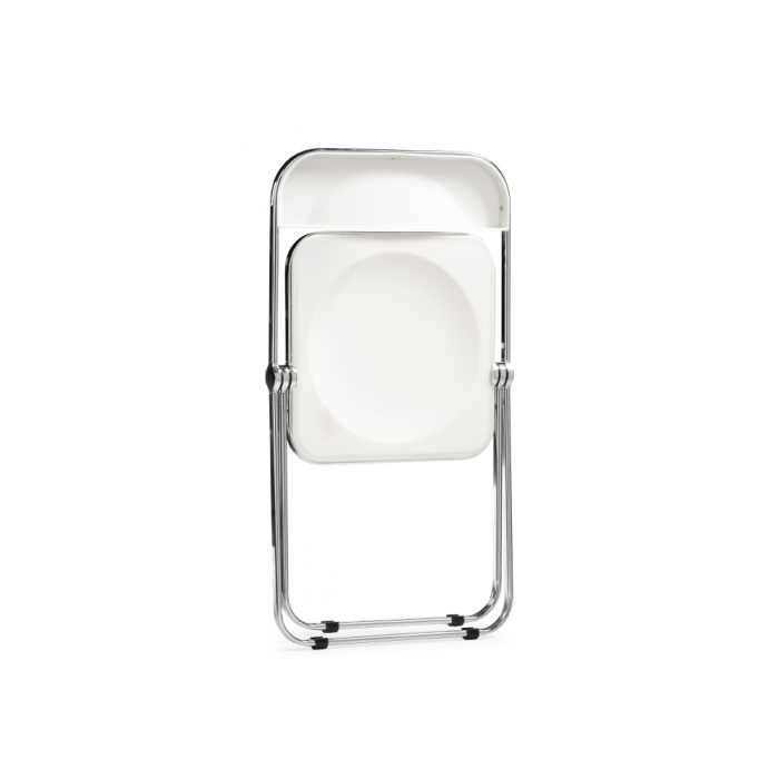 Пластиковый стул Fold складной white / chrome