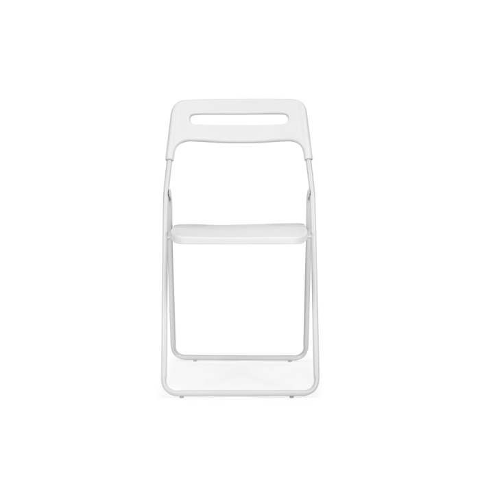 Пластиковый стул Fold складной white